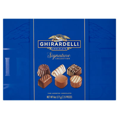 Ghirardelli Chocolate Signature Collection Fine Assorted Chocolates, 15 count, 6 oz