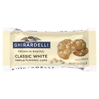 GHIRARDELLI Classic White Premium Baking Chips, 11 OZ Bag The Fresh