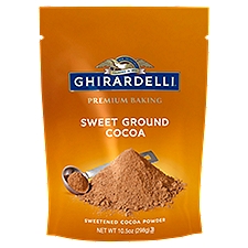 Ghirardelli Premium Baking Sweet Ground, Cocoa, 10.5 Ounce
