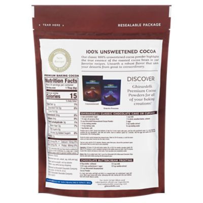 Ghirardelli cocoa deals powder