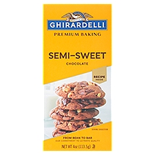 GHIRARDELLI Premium Baking Bar Semi-Sweet Chocolate - 4 oz.