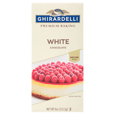 GHIRARDELLI Premium Baking Bar White Chocolate 4 oz. ShopRite