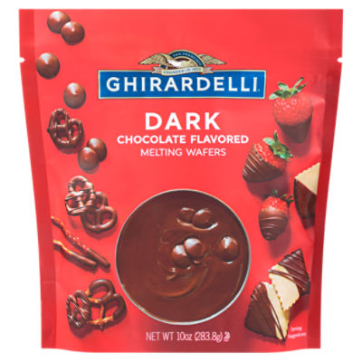 Ghirardelli chocolate melting deals wafers