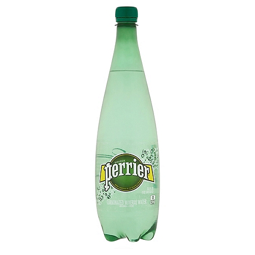 Perrier Carbonated Mineral Water, 33.8 fl oz