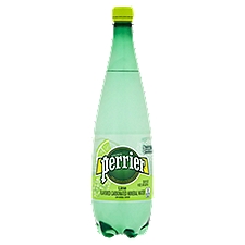 Perrier Flavored Carbonated Mineral Water, Lime, 33.81 Fluid ounce