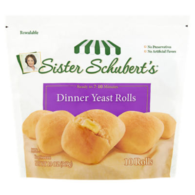 Sister Schubert's Dinner Yeast Rolls, 10 count, 13 oz