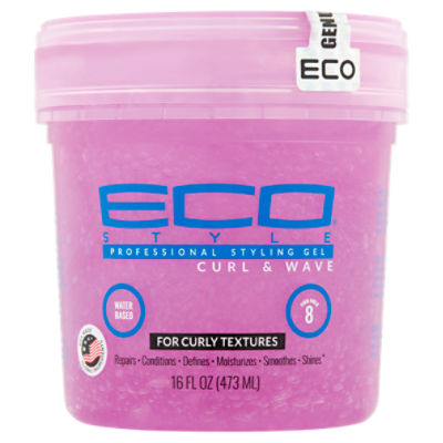 Eco Style Curl & Wave Professional Styling Gel, 16 fl oz - ShopRite