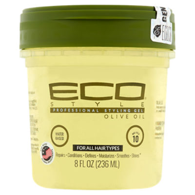 Eco Style Olive Oil Professional Styling Gel, 8 fl oz