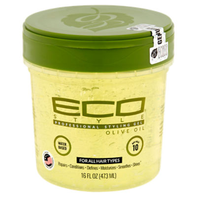 Eco Style Olive Oil Professional Styling Gel, 16 fl oz