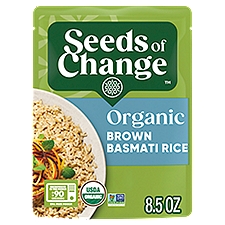 Seeds of Change Certified Organic, Brown Basmati Rice, 8.5 Ounce