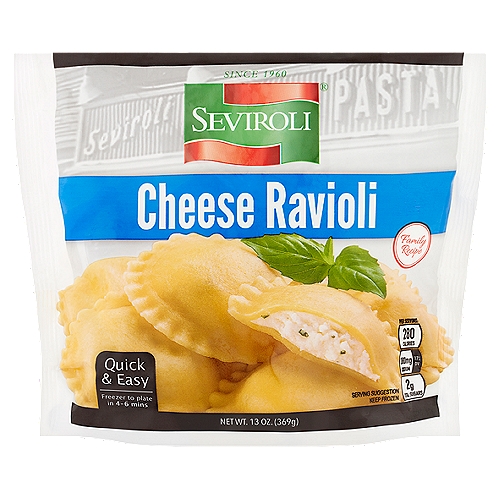 Seviroli Cheese Ravioli, 13 oz