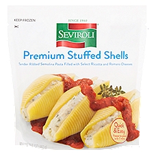 Seviroli Premium Stuffed Shells, Pasta, 17 Ounce