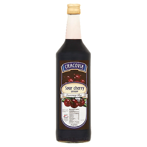 Cracovia Sour Cherry Syrup, 1 L