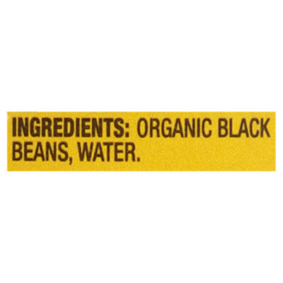  Westbrae Natural No Salt Added Organic Black Beans, 15 oz