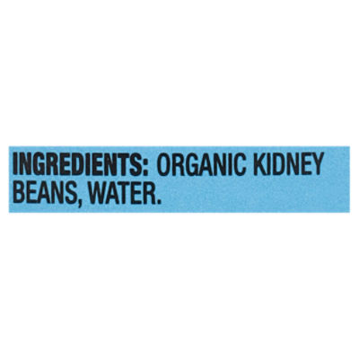 Westbrae Natural Organic No Salt Added Kidney Beans, 15 oz