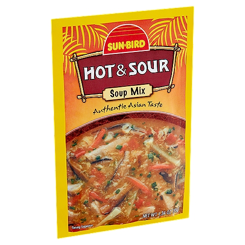 Sun-Bird Hot & Sour Soup Mix, 1.34 oz