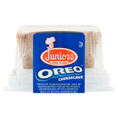 Junior's Little Fella Oreo Cheesecake, 4 oz, 4 Ounce