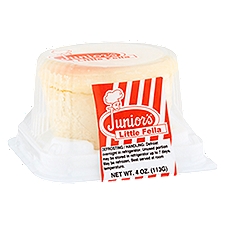 Junior's Little Fella Cheesecake, Plain, 4 Ounce