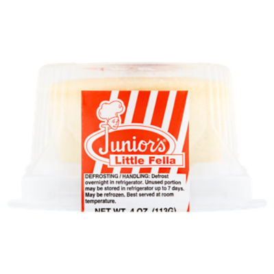 Junior's Little Fella Raspberry Swirl Cheesecake, 4 oz, 4 Ounce