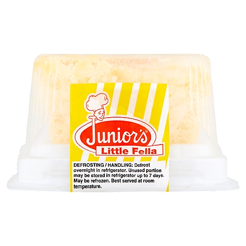 Junior's Little Fella No Sugar Added Cheesecake, 4 oz
