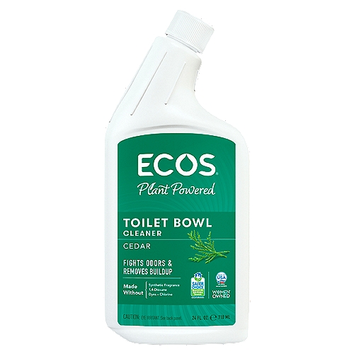 Ecos Plant Powered Cedar Toilet Bowl Cleaner, 24 fl oz
