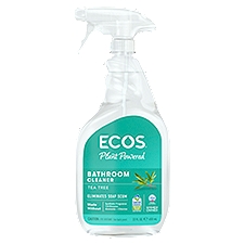 Ecos Plant Powered Tea Tree, Bathroom Cleaner, 22 Fluid ounce
