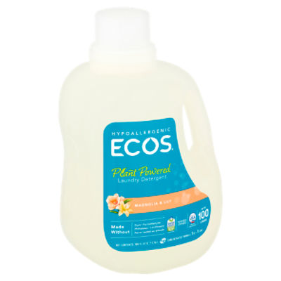 Ecos Magnolia & Lily Plant Powered Laundry Detergent, 100 fl oz