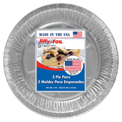 JiffyFoil Pie Pans, 3 count