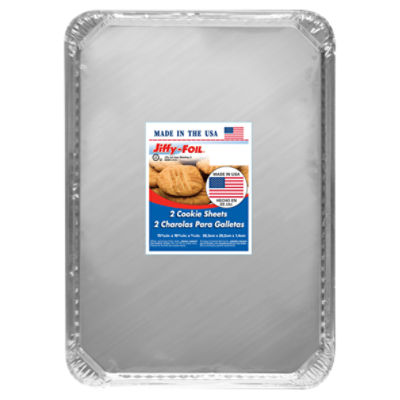 Jiffy-Foil Cookie Sheets, 2 count