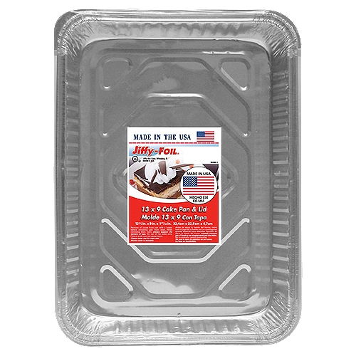 Jiffy-Foil 13 x 9 Cake Pan & Lid