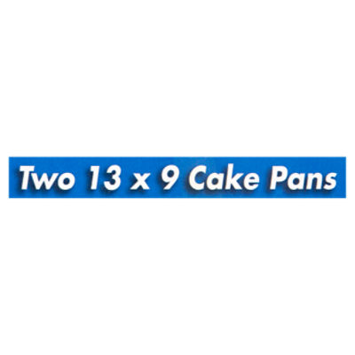 Jiffy-Foil 13 x 9 Cake Pans, 2 count