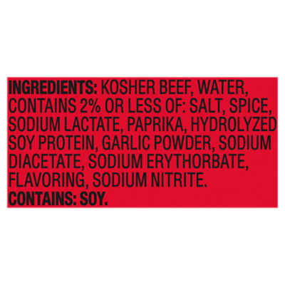 Hebrew National Beef Franks, 6 count, 10.3 oz