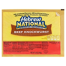 Hebrew National Beef Knockwurst, 12 Ounce