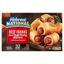 Hebrew National Puff Pastry Blanket, Beef Franks, 18.4 Ounce
