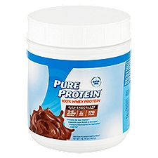 Pure Protein Rich Chocolate 100% Whey Protein, 1 lb
