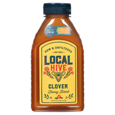 Local Hive Authentic Clover Honey, 16 oz, 16 Ounce