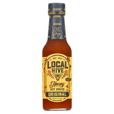 Local Hive Original Honey Hot Sauce, 6 oz