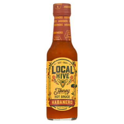 Local Hive Habanero Honey Hot Sauce, 6 oz
