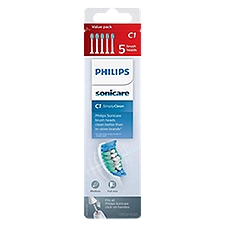 Philips Sonicare C1 Simply Clean Brush Heads Value Pack, 5 count