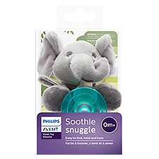 Avent Soothie Snuggle Elephant 0m+, 1 Each