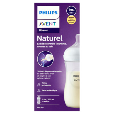 Philips Avent Natural Baby Bottle, 1m+ - ShopRite