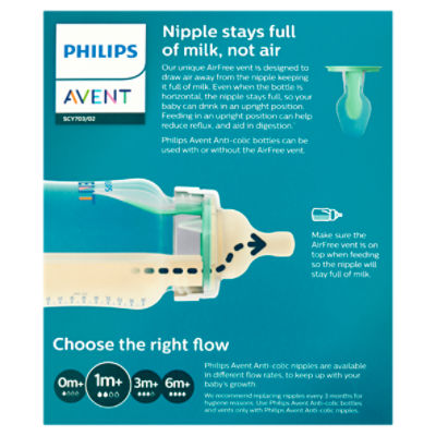 Philips Avent Anti Colic bottle with nipple