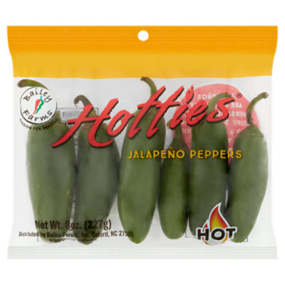 Bailey Farms Hotties Jalapeño Pepper, 8 oz bag, 1 Each