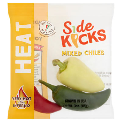 Bailey Farms Side Kicks Mixed Chiles, 3 oz