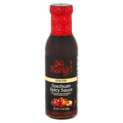 House of Tsang Stir-Fry Szechuan Spicy Sauce, 11.5 oz - The Fresh Grocer