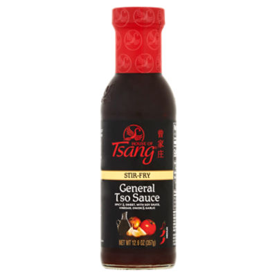 House of Tsang StirFry General Tso Sauce, 12.6 oz Gourmet