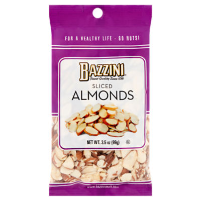 Bazzini Sliced Almonds, 3.5 oz