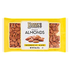 Bazzini Whole Almonds, 8 oz