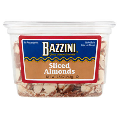 Bazzini Sliced Almonds, 7.5 oz
