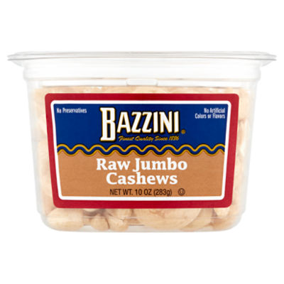 Bazzini Raw Jumbo Cashews, 10 oz